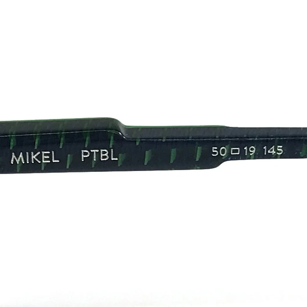Etnia Barcelona Eyeglasses Frame MIKEL PTBL Petrol Blue Round Full Rim 50-19-145